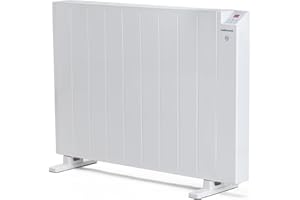 Mellerware - Emisor Térmico Bajo Consumo Comfy! 2000W WIFI | Programable 3 Modos +Temp. Ajustable + Función Ventana Abierta | Temporizador | Radiador Eléctrico 30m2 | Google Home Alexa |Large