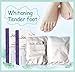 Price comparison product image 2 Pairs Exfoliating Foot Peeling Mask. Exfoliating Socks to Repair Rough Heels, Remove Callus, Peel Away Dry Dead Skin, Baby Your Feet Naturally So You Have Silky Soft Skin