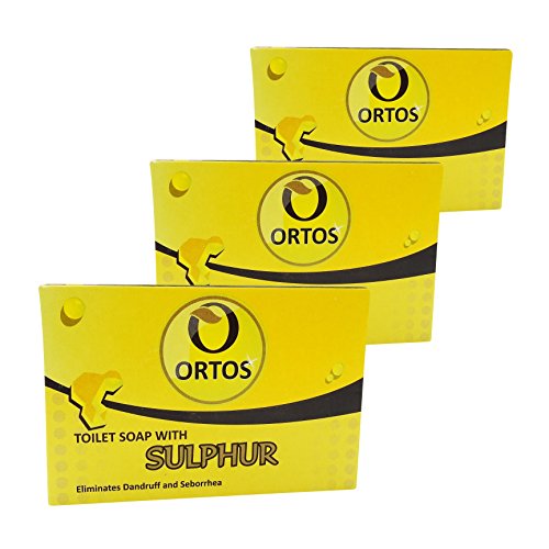 Sulphur 10 % Sulphur Soap Great For Acne Blackheads and Spots Treatment Helps Blocked Pores and Oily Skin and Fights Against Psoriasis, Dandruff, Seborrheic Dermatitis and Eczema - Special Offer 300grams