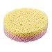 Face mask - SODIAL(R)2 x Sponge puff round makeup removal cleansing face mask
