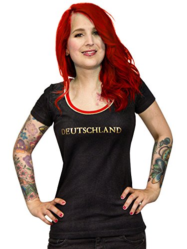 Preisvergleich Produktbild Lady-Fanshirt Schwarz L