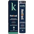 Kindly His Health Ashwagandha Reload | Stamina Booster For Men Ayurvedic Ingredients 100% Natural | B12 Ginkgo Biloba And Muira Puama | Extra Strength And Energy | 30 Tablets, Pack Of 1