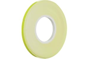 4R QUATTROERRE.IT Quattroerre Filet Adhésif Fluorescent, Jaune, 3,5 mm x 10 mt