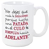 TAZAS DE CERÁMICA DE ALTA CALIDAD, con una tinta sublime que la convierte en RESISTENTE al microondas y lavavajillas. Color blanco, 11 oz / 350 ml.