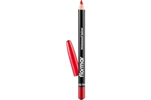 Flormar Waterproof Lipliner – Matita Labbra Lunga Durata per Contorno Preciso – Texture Cremosa Anti-Sbavature – Per Tutti i Toni di Pelle – Matita Labbra Naturale Lunga Tenuta, 232 Passionate Red