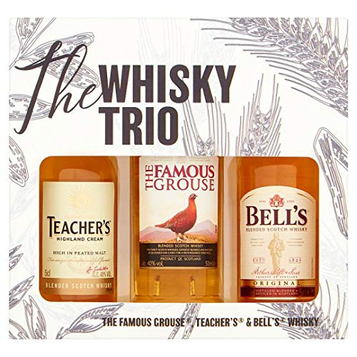 Whisky gift selection box 50ml set of three