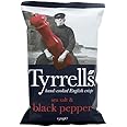 Tyrrell's Sea Salt & Black Pepper Chips 6x150g