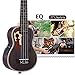 Produktbild 21" Ukulele 4 Saiten Gitarre Ukulele,Strong Wind Sopran Ukulele aus Mahagoni,mit Eingebautem Elektrischen EQ Pickup