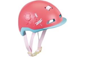 ZAPF CREATION Baby Annabell 703359 Active Fahrradhelm für 43cm Puppe - Schutz für die Puppe - Einfach für Kleine Hände, Kreatives Spiel fördert Empathie & Soziale Fähigkeiten, für Kleinkinder ab 3 Jahren