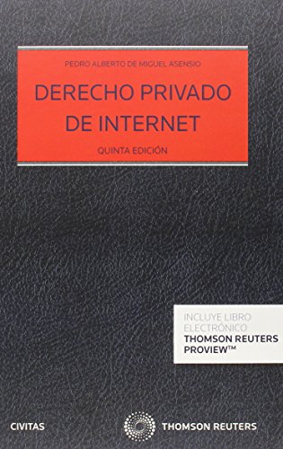 Download Derechi privado de internet (5ª ed.) (Estudios y Comentarios de Legislación)