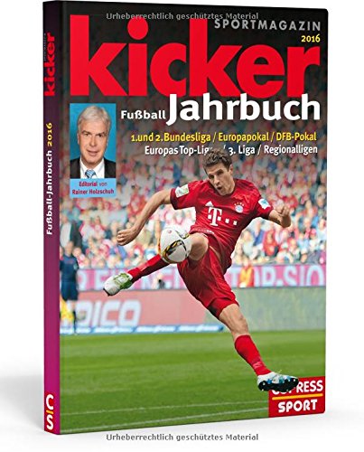 Preisvergleich Produktbild Kicker Fußball-Jahrbuch 2016
