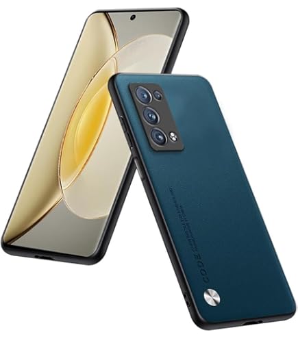 Custodia OPPO Reno6 Pro 5G In Similpelle - Cover Protettiva Sottile, Colore Zaffiro - Foto 4