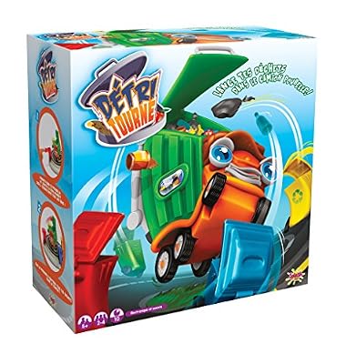 Splash Toys - Jeu d'action et de réflexe - Detritourne - Mission : Nettoyer la ville
