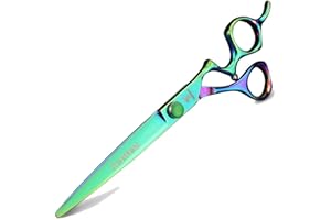 XUANFENG Tijeras de peluquería japonesas de 7 pulgadas, tijeras de corte de peluquero, tijeras de peluquería, herramientas de peluquería (verde)