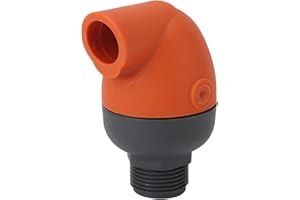 WOHPNLE Air Release Valve, Automatic Vacuum Relief Valve Drip Irrigation Plastic Air Relief Valves Inlet Outlet Port for Agricultural Garden Landscape Drip Systems