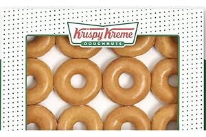 AHG INVESTMENT KRISPY KREME Original Glazed Dozen Doughnuts Made Fresh Daily (12 in Packs)
