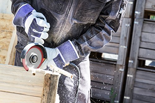 Nozar 6702161 Rip Cut HM-Trennscheibe 125 x 22,23 mm Perfekt für alle Winkelschleifer aus Wolframcarbid Hartmetall-Segmenten, rot / silber - 4