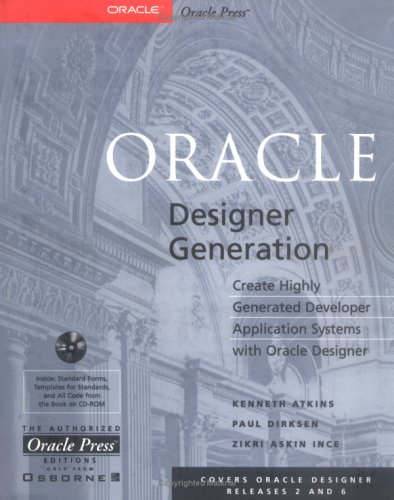 Oracle Designer Generation, w. CD-ROM