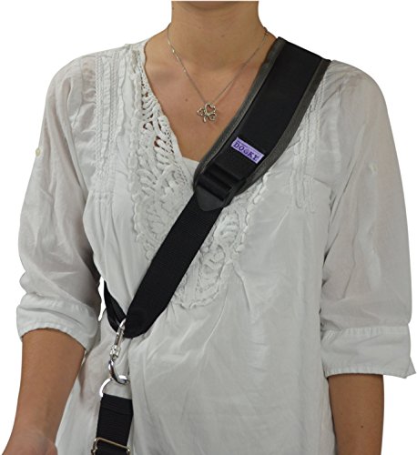 Original DOOKY CARRIER Click n Go ** Der Tragegurt für Babyschalen aller Marken ** ( SCHWARZ ) - 6