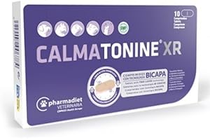 Pharmadiet Calmatonine para Situaciones Estresantes en Perros y Gatos - Envase 10 Comprimidos