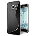 Produktbild HTC U Ultra Hülle, Conie [S Line Series] Soft Flex TPU Case Ultradünn Echtes Telefongefühl handyhüllen PC Bumper Cover Schutz Tasche Schale Schutzhülle für U Ultra hartschale dünn (Schwarz)