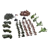 Gazechimp 210 Stück Actionfiguren Armee Militär Modell für Kinder Lernspielzeug, Idea auch als Haus Tisch Dekoration Geschenk