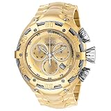 Invicta Bolt Herren-Armbanduhr Armband Edelstahl Gold Schweizer Quarz 27520