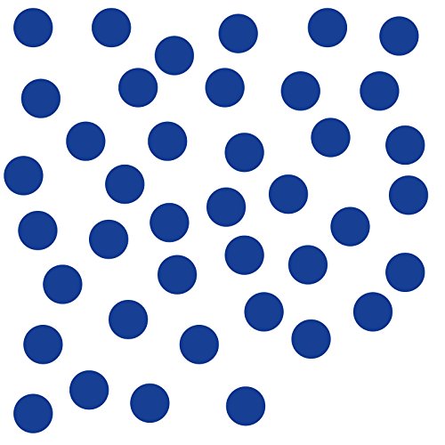 kleb-drauf® – 40 Punkte / Grau – matt – Aufkleber zur Dekoration von Wänden, Glas, Fliesen und allen anderen glatten Oberflächen im Innenbereich; aus 19 Farben wählbar; in matt oder glänzend - 2