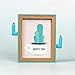 Produktbild CUI-Picture frame CUI Bilderrahmen Desktop Ornamente Kreativität Einfache Moderne Schöne Feste Holz Persönlichkeit Einfache Wandbehang Dekoration Blaue Farbe