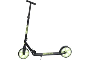 ‎B BEST SPORTING Best Sporting Scooter Kinder I klappbarer Tretroller mit Ständer I schwarz - orange I City Roller Kinder ab 6 Jahren I Kinderroller mit Rollengröße 200 mm I Roller Kind I Roller für Kinder