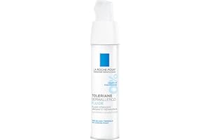 LA ROCHE-POSAY La Roche Posay - Tratamiento Hidratante Fluido, Reparador Calmante Intenso, Apto para Pieles con Tendencia Alérgica, Fórmula con Neurosensina y Agua Termal, Toleriane Dermallergo Fluido, 40 ml