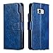 Produktbild Galaxy S8 Plus Hülle, Leder Tasche Handyhülle Flip Wallet Schutzhülle für Samsung Galaxy S8 Plus mit Ständer und Kartenfächer/Magnetverschluss (1)