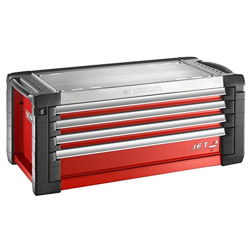 Facom JET.C4M5 - COFRE JETM5-4CAJONES ROJO