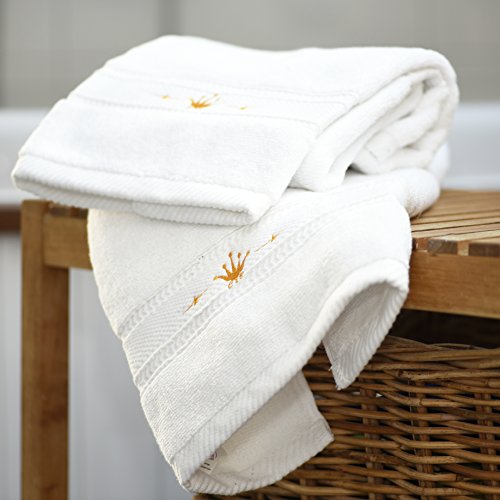 Premium Handtuch – 50×100 cm Doppelpack weiß Superweich Serie 800 - 3
