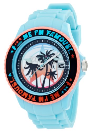 Ice-Watch Unisex-Armbanduhr Big XL F*** Me I'm Famous trkis palm  FM.SS.TEP.BB.S.11 Ice-Watch Unisex-Armbanduhr Big XL F*** Me I'm Famous trkis palm  FM.SS.TEP.BB.S.11