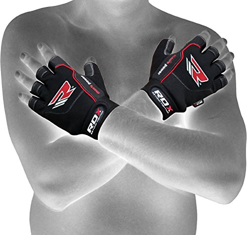 RDX Krafttraining Zughilfen Latzughilfe Gewichtheben Klimmzughaken Handgelenkstütze - 7