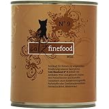 Catz finefood Katzenfutter No.9 Wild 800 g, 6er Pack (6 x 800 g)