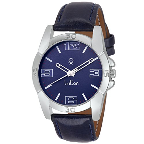 BRITTON Analogue Blue Dial Men's Watch-BR-GR183-BLU-BLU