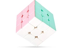 FOOZZILLA Rubik's Cube Speed Cube 3 x 3 Stickerless for Children and Adults - Smooth and Fast Puzzle Cube - Fun and Entertainment from 8 Years