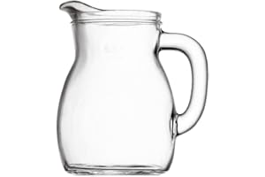 Bormioli Rocco 146150 Bistrot dzbanek z kreską 0,5 l, przezroczysty, 1 sztuka