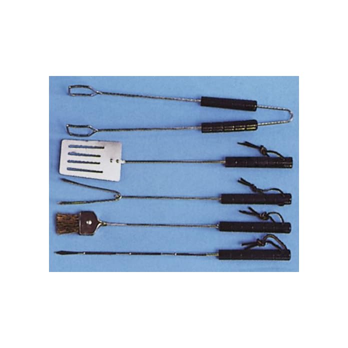 Landmann 0102 Grillbesteck Verchromt 5 Tlg