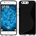 Produktbild PhoneNatic Case für Huawei P10 Plus Hülle Silikon schwarz S-Style Case