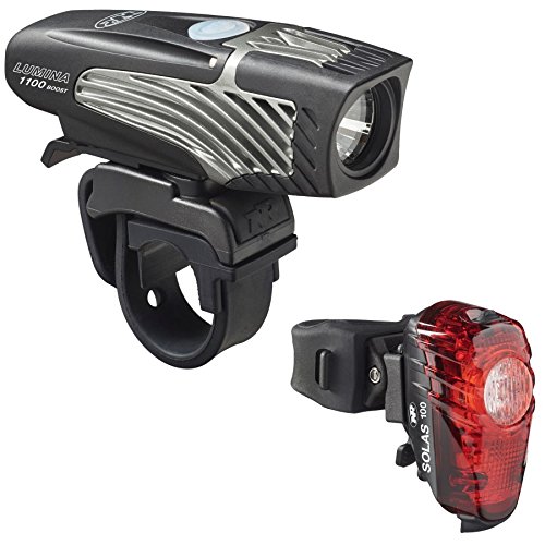 NiteRider (6776 Lumina 1100 Boost/Solas 100 Combo Bike Headlight Taillight