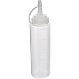Ibili 773902, Flacone per Salse, In plastica, Bianco, 250 ml