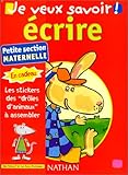 Image de e veux savoir, numéro 2 : Ecrire (petite section)
