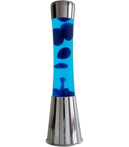 Lavalamp wit met paarse vloeistof en witte lava van Fisura bestel je