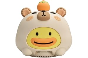 ICARER FAMILY Süße White Noise Machine Nachtlicht – 20 beruhigende Klänge, unterstützt drahtlose Verbindung, RGB-Ambiente mit Fernbedienung & Timer – Einschlafhilfe für Babys & Erwachsene, liebevolle Geschenkidee