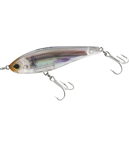 Yo-Zuri 3D Inshore Twitchbait Lento affondamento Lure, Mullet, 90 mm