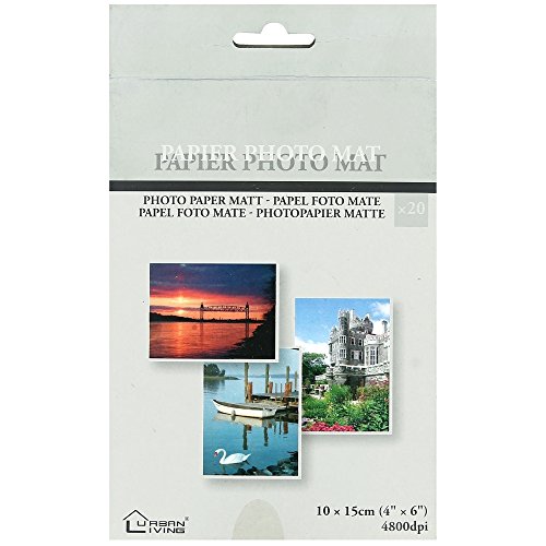 - High Definition 8 Sheets Matte Photo Paper 10 x 15 cm
