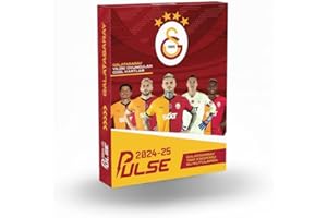 Jungengel Galatasaray Pulse Sammelkarten 2024/25-12 Fußballkarten Box Limitiert GS Cimbom, Digitale Unterschrift garantiert, Süper Lig Champions